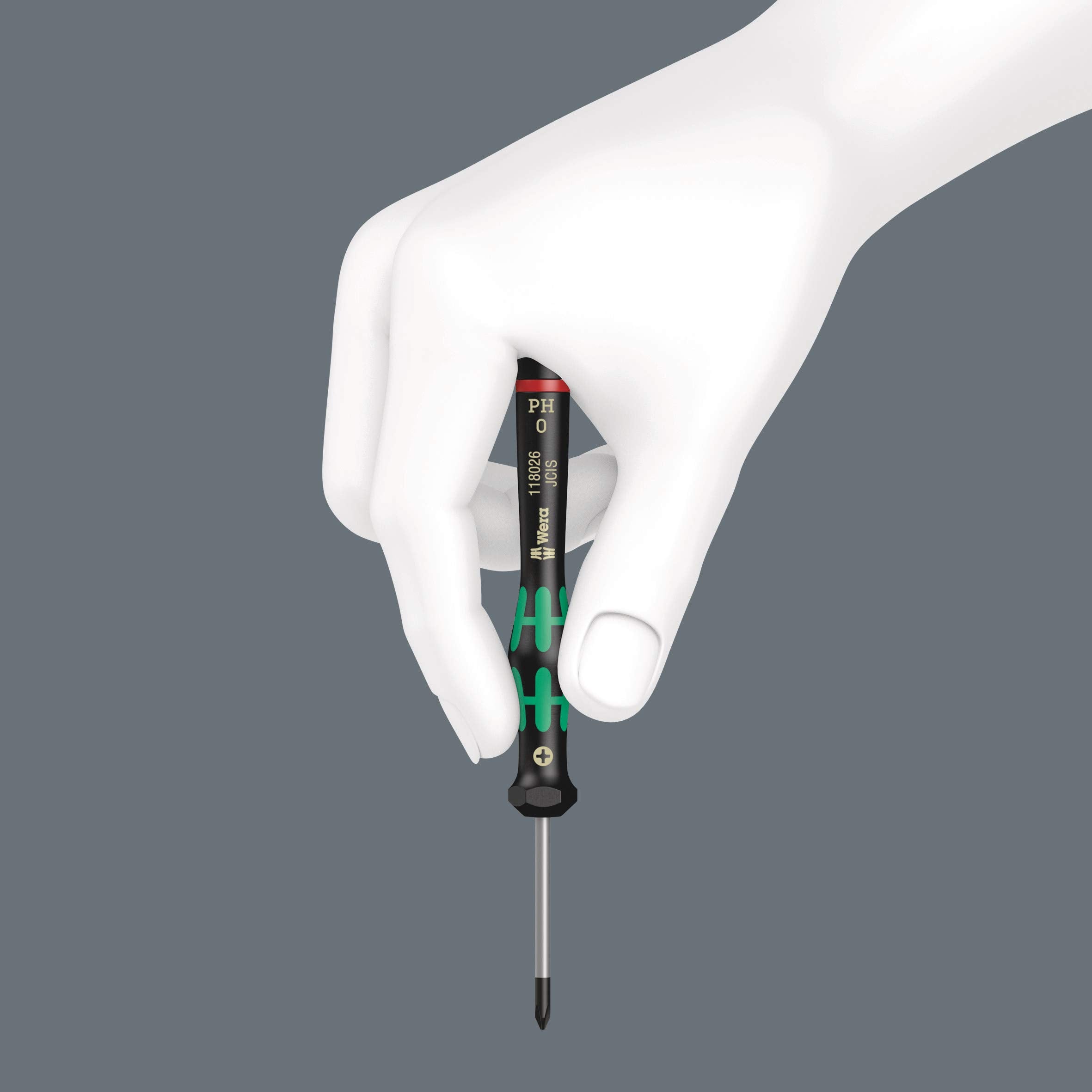 Slim fast-turning zone under cap speeds screwdriving and reduces grip changes.