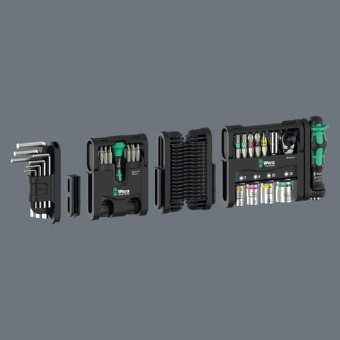 Wera TOOL-CHECK Modular Set 1 case closed demonstrates compact storage for transport.