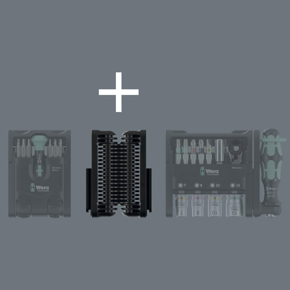 Wera TOOL-CHECK Modular Set 1 drawer organization streamlines workspace and workflow.