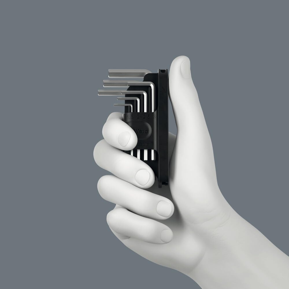 Wera TOOL-CHECK Modular Set 1 labeling grid helps quick identification of tools and parts.