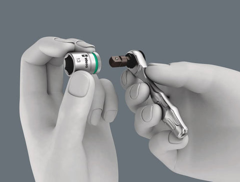 Wera TOOL-CHECK PLUS 1 precision scale aids accurate quick readings.