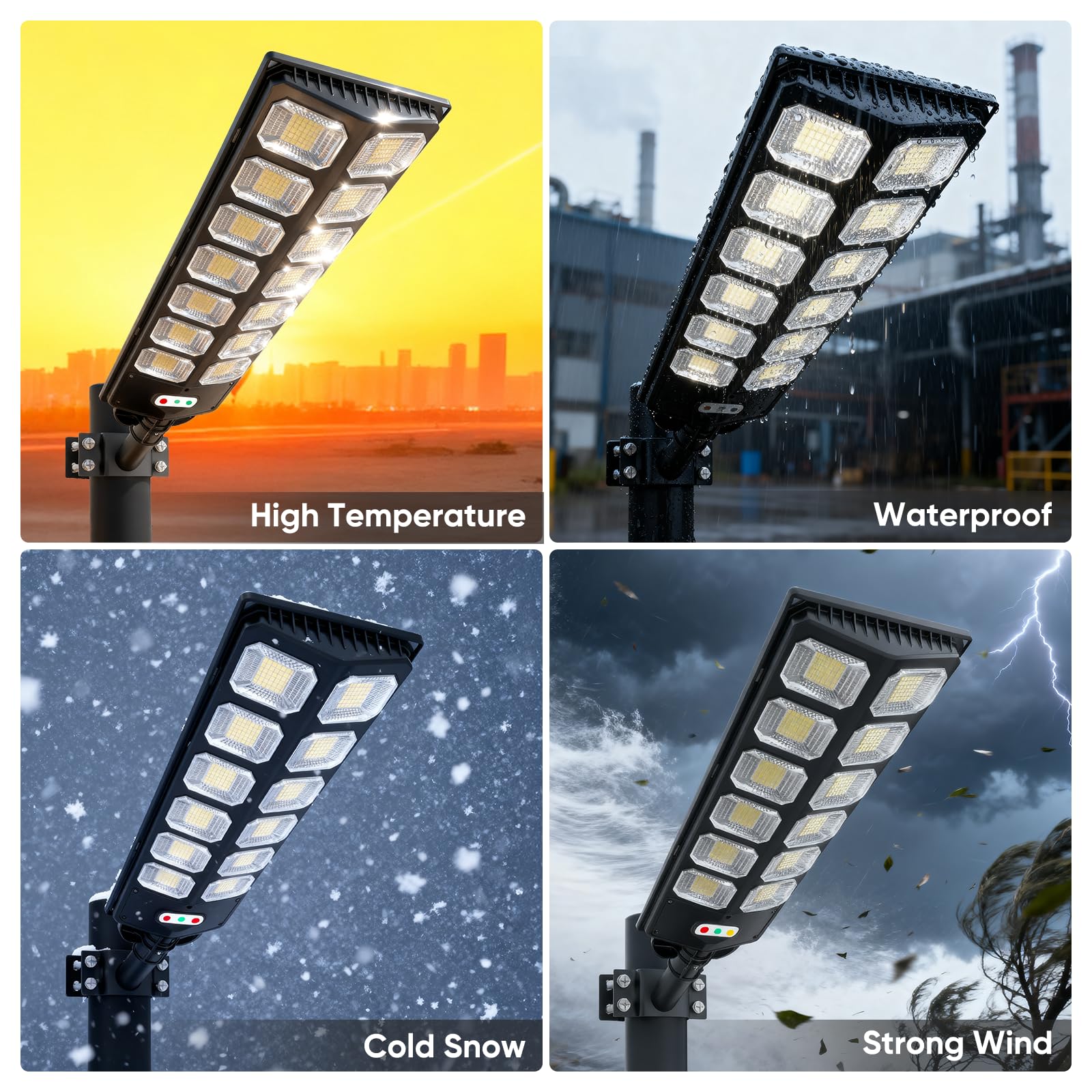 WERCHTAY all-season durability withstands extreme temperatures and dust.