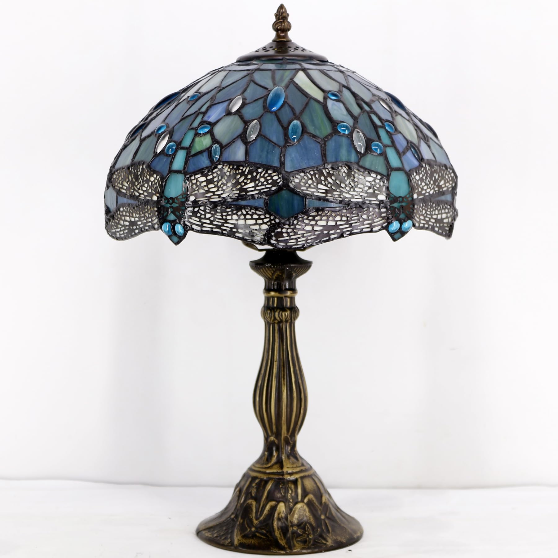WERFACTORY lamp stands 18 inches tall for balanced desk lighting