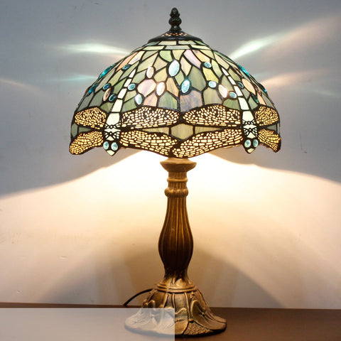 WERFACTORY sea blue lamp lit view reveals richer glass colors