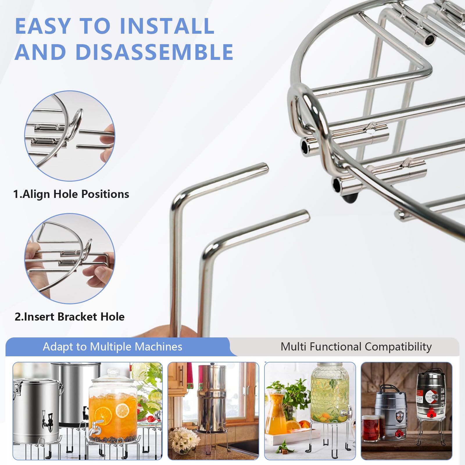 WERJH removable legs enable easy transport for home and outdoor use