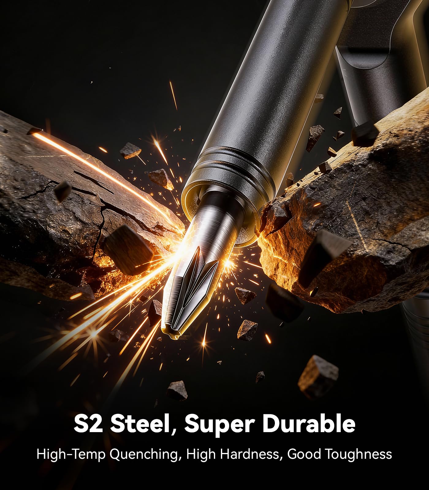 Wesdut 32in1 T Handle Magnetic Screwdriver Set durable S2 bits reduce wear