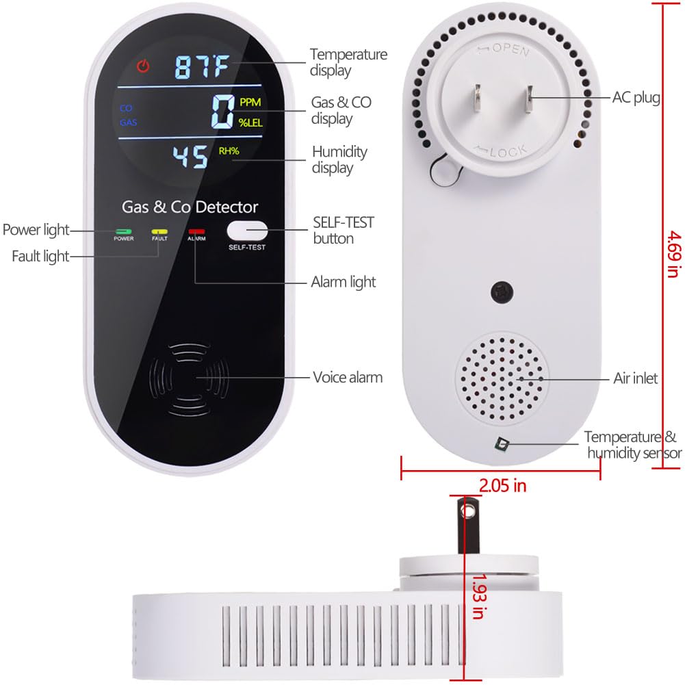 WESHLGD portable detector for travel, compact and easy to pack.