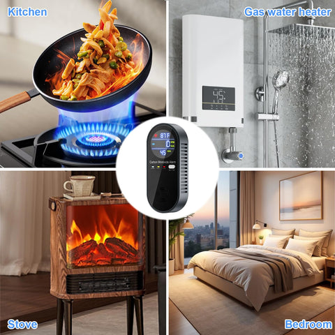 WESHLGD travel-ready CO detector supports safety on the go.