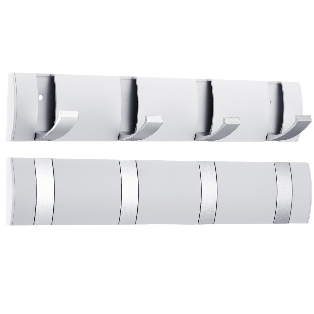 Wesiti coat rack folding hooks: compact wall storage for hats and coats.