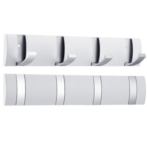 Wesiti coat rack folding hooks: compact wall storage for hats and coats.