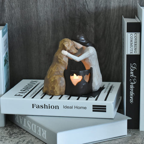 Weslinkeji pet loss gift sculpture for thoughtful remembrance.