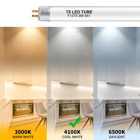 Wesome Lighting 4100K cool white glow for bright spaces