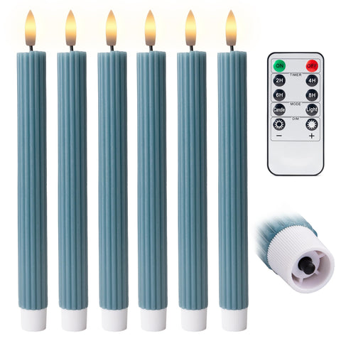 West Ivory fits standard taper holders for versatile decor setups.