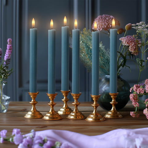West Ivory wedding and holidays centerpiece candle for elegant lighting.