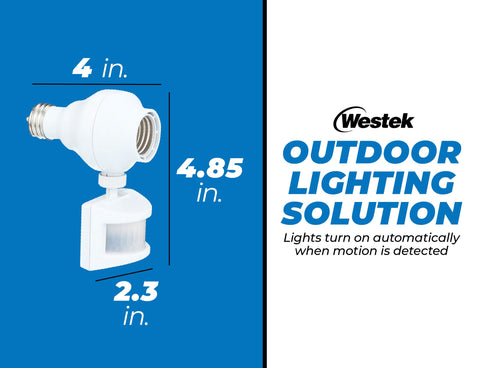 Westek OMLC3BC-4 supports up to 150 watts for flexible bulbs.