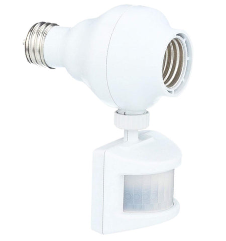 Westek OMLC3BC-4 motion-sensing coverage for hands-free lighting.