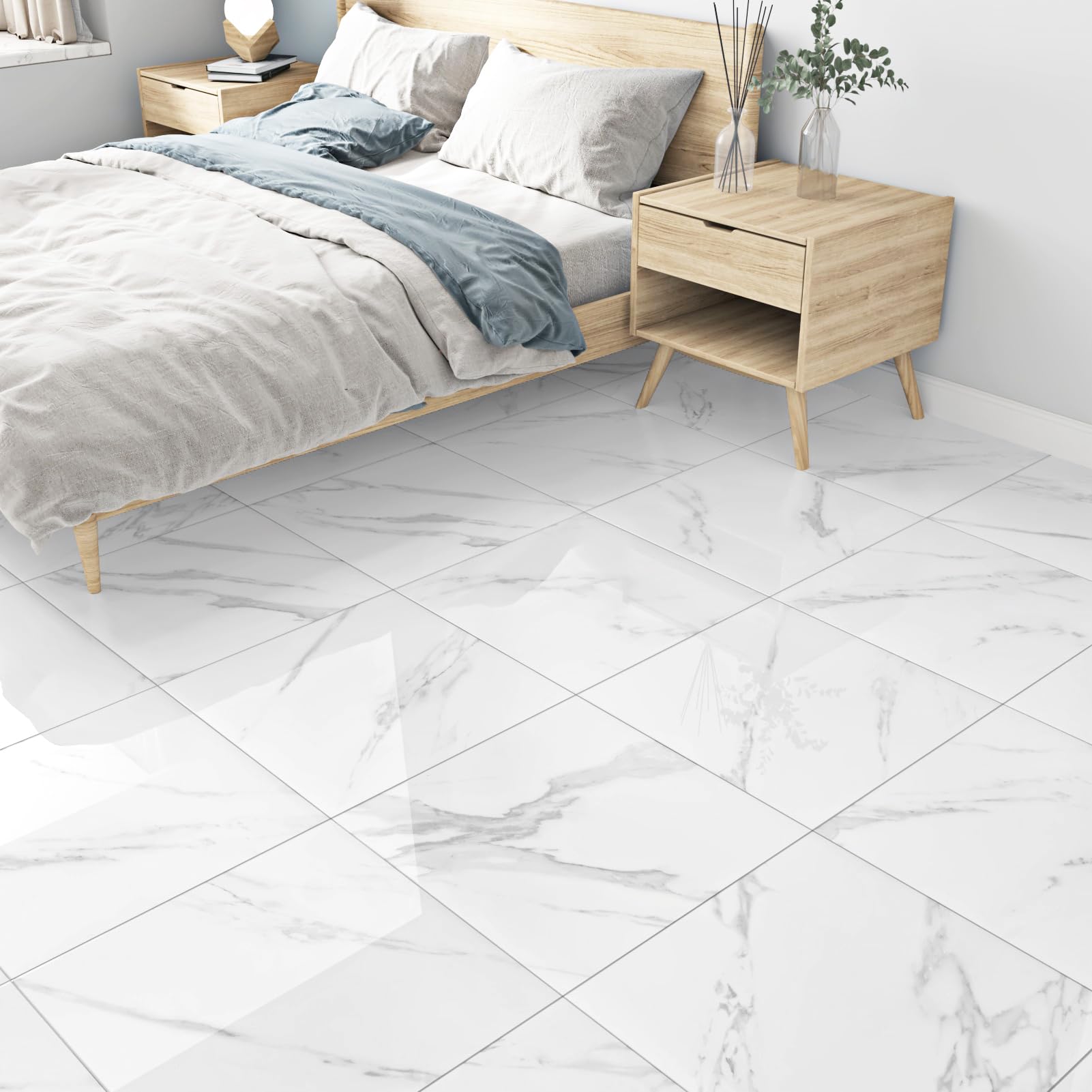 WESTICK no-grout-needed tile for quick bathroom updates and refreshed look