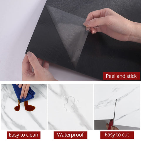 WESTICK self-adhesive tile adheres smoothly to flat clean floors