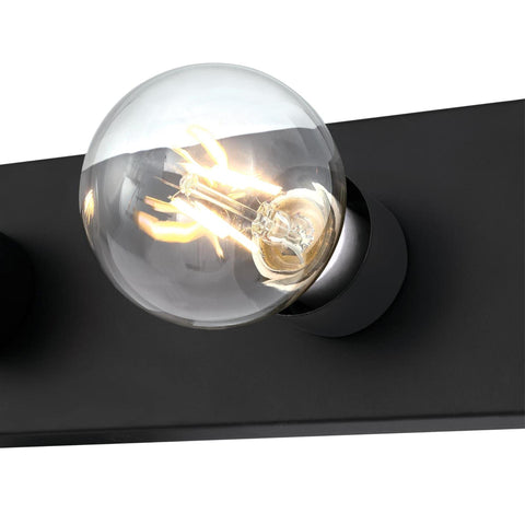Vertical installation highlights versatile design of Westinghouse 6117600 vanity light