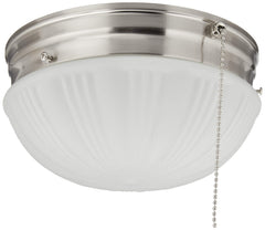 Westinghouse 6721000 brushed nickel finish on a two-light fixture