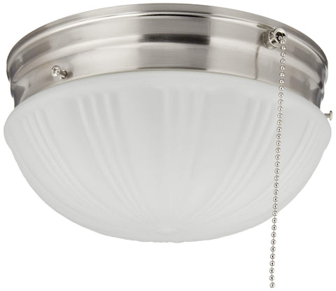 Westinghouse 6721000 brushed nickel finish on a two-light fixture