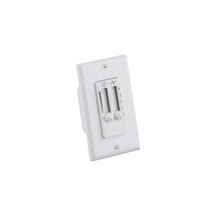 Westinghouse 7787300 wall control with sliders for precise fan speed and light dimming.