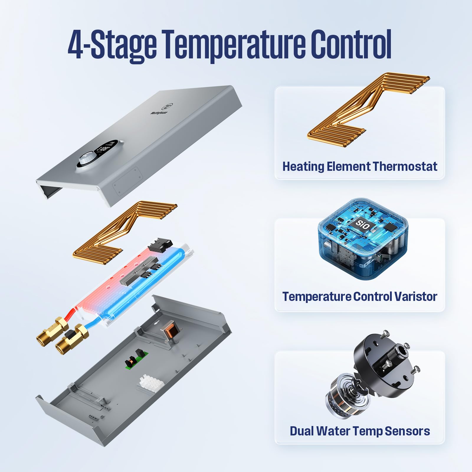Westinghouse APOLO-2.0 IPX4 moisture rating for bathrooms.