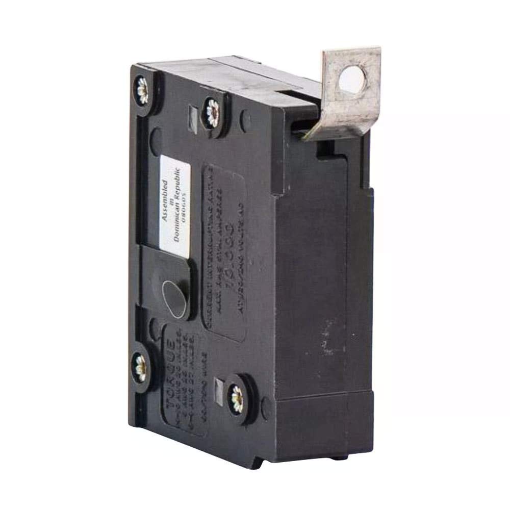 Westinghouse BAB1020 left-side label view for quick panel identification
