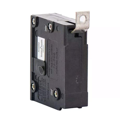 Westinghouse BAB1020 left-side label view for quick panel identification