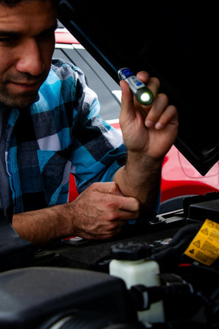 Westinghouse detector pocket-clip keeps the tool secure during field work.