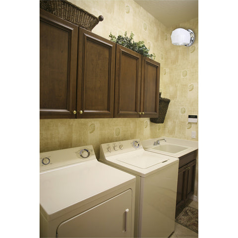 Westinghouse pull-chain interior light offers convenient control near a seating area