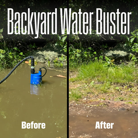 Westinghouse sump pump used in basement for reliable water management.