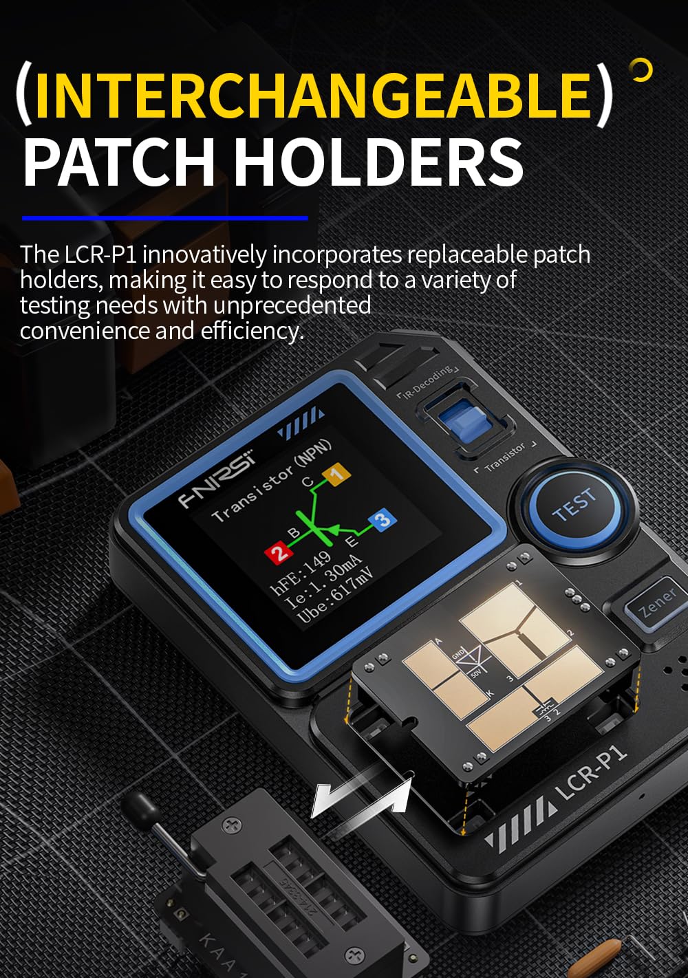 WESTOBiG FNRSI LCR-P1 color screen enhances readability in bright environments