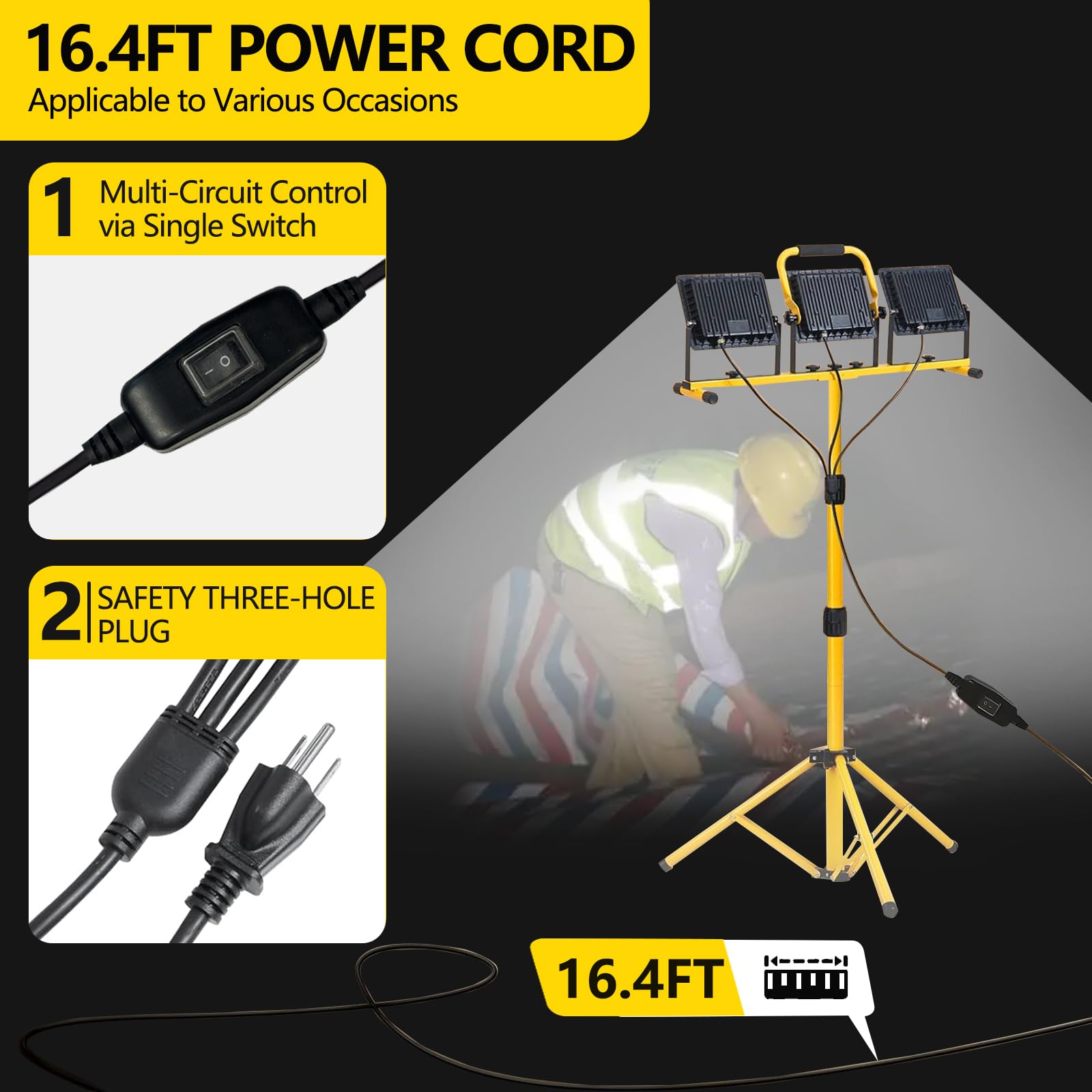 Wetartatty stand-alone light bar for handheld or mounted use