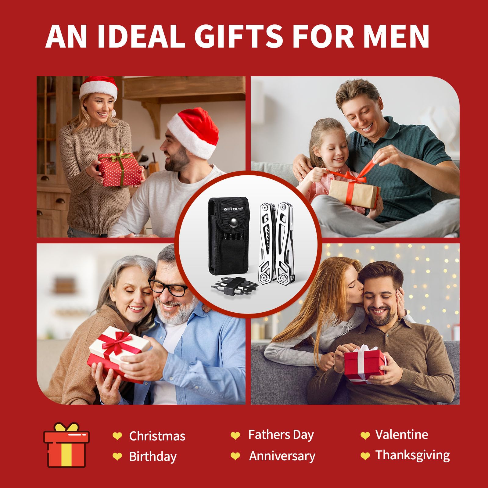 WETOLS bottle and can opener for outdoor meals