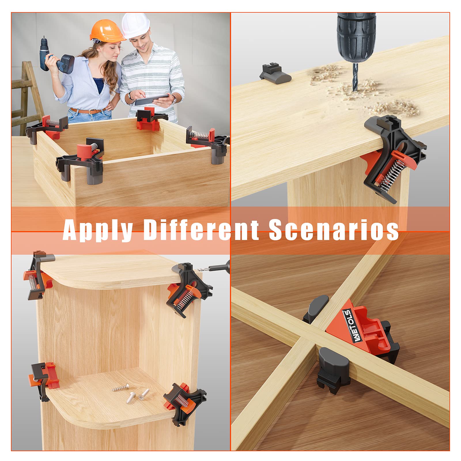 WETOLS gift box clamp set ideal for DIY gifts.