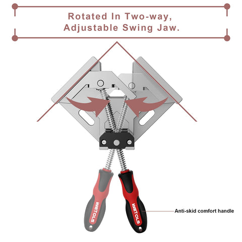 WETOLS rubber-coated ergonomic handle provides comfortable grip during use