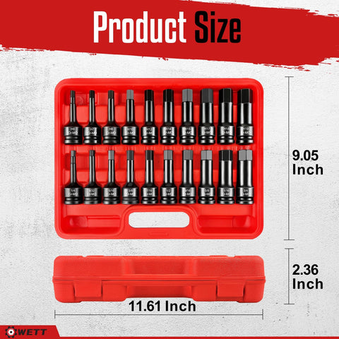 Compact portable hex-bit set for on-the-go projects