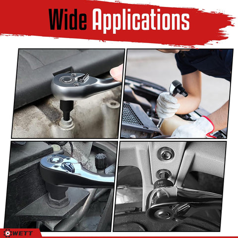 WETT durable impact hex driver set handles heavy fastening tasks.