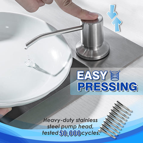 WEWE 360 degree rotation and long tube enable flexible handwashing