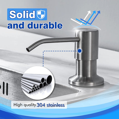 WEWE durable 304 stainless steel pump with PE interior for longevity