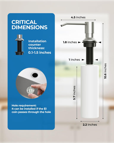 WEWE faucet offers 360° swivel and 20-inch retractable hose for full sink reach.