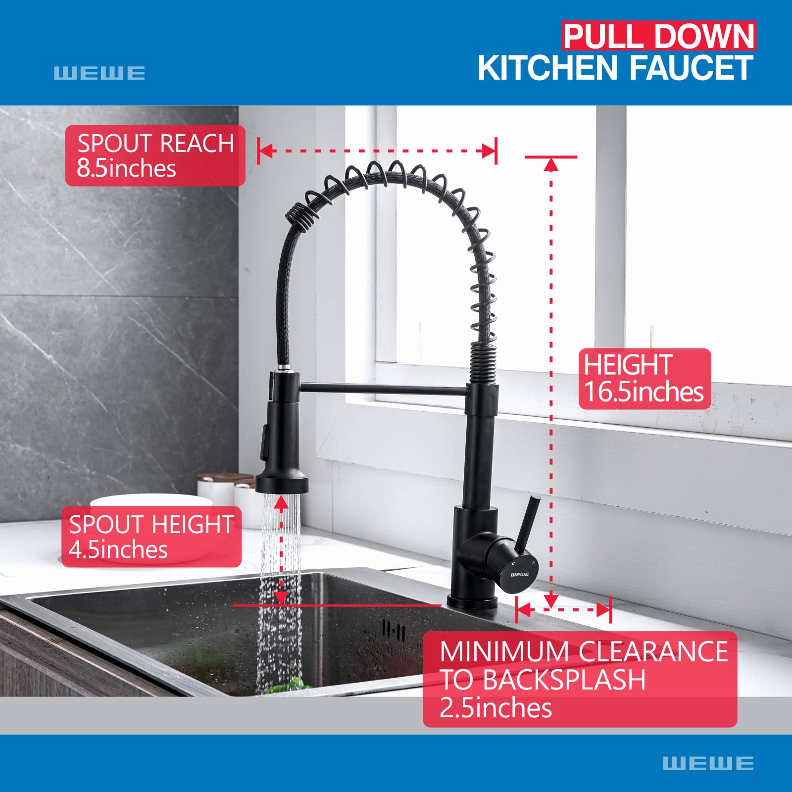 WEWE safety design with front cold and back hot control.