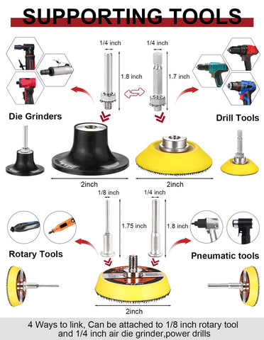 WEWINK PLUS roll-lock bracket; quick tool compatibility for grinders