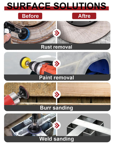 WEWINK PLUS assorted sanding and polishing pads; complete surface conditioning