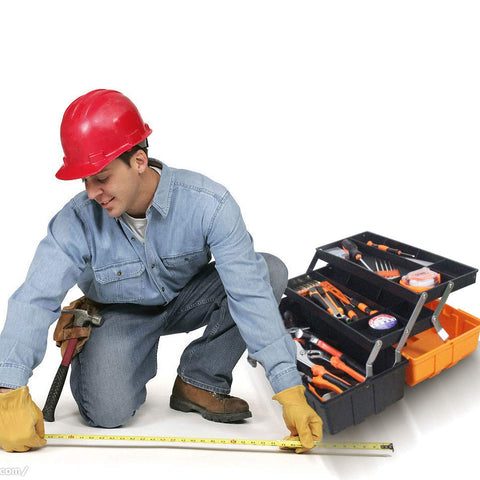 WEWLINE tool box in car trunk ready for tool transport