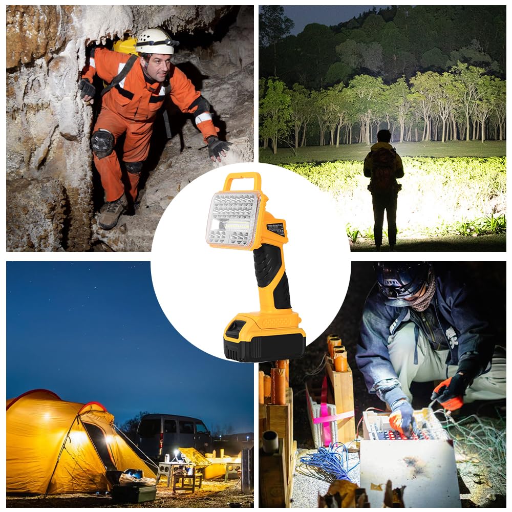 Rugged yet lightweight construction of the Wexibryndl light.