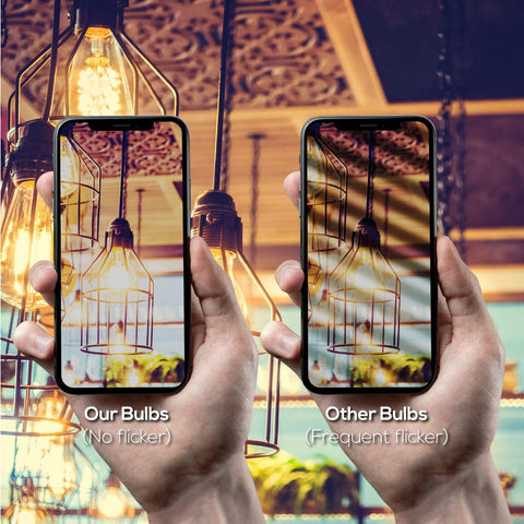Weyolin Edison bulbs offer reliable long life for frequent use