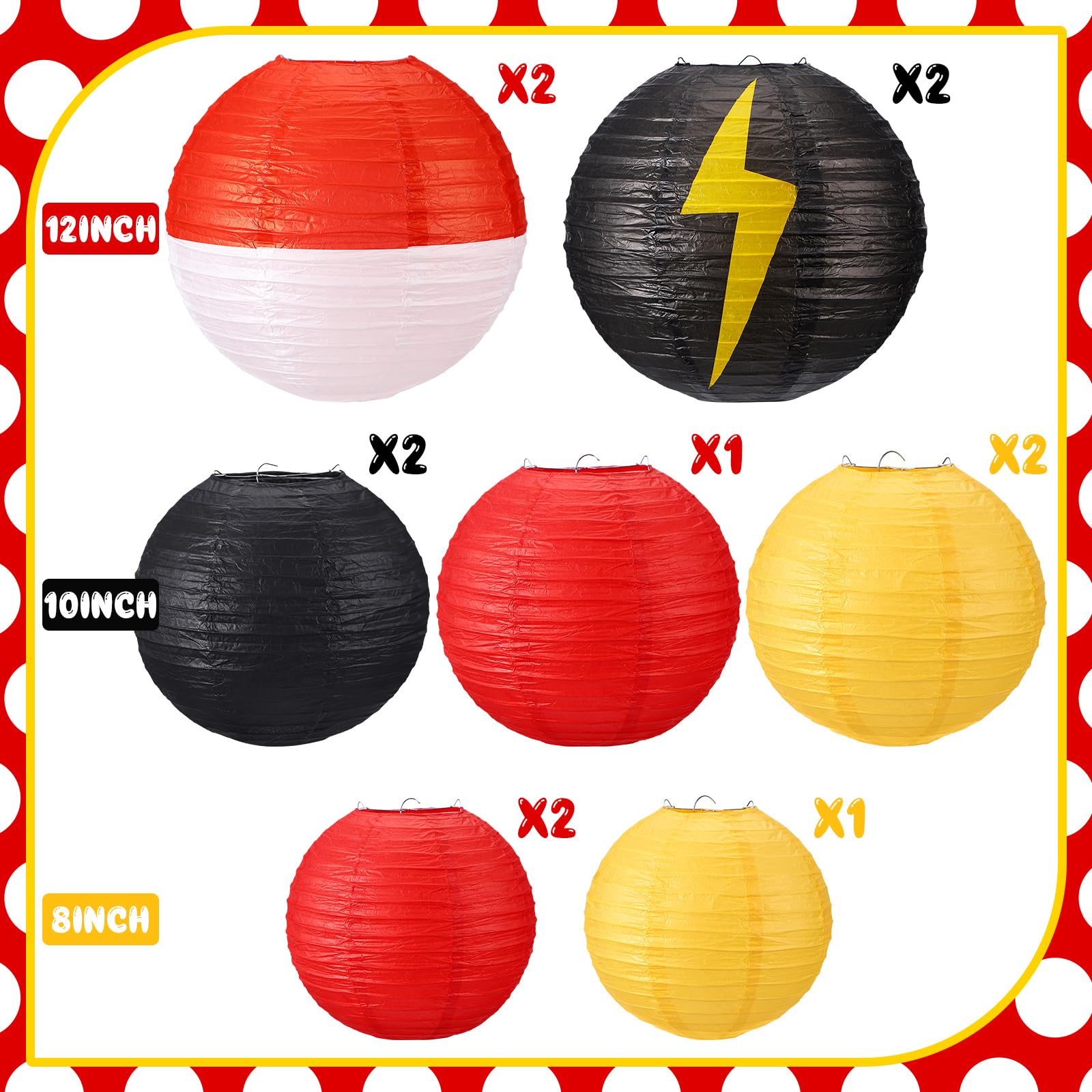 Weysat black lantern with lightning pattern adds bold décor accents