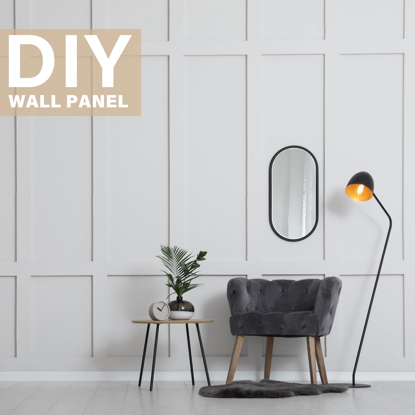 Weysat modern wall panel design adds elegant focal point